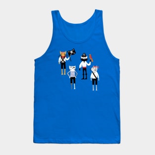 Pirate Cats Tank Top